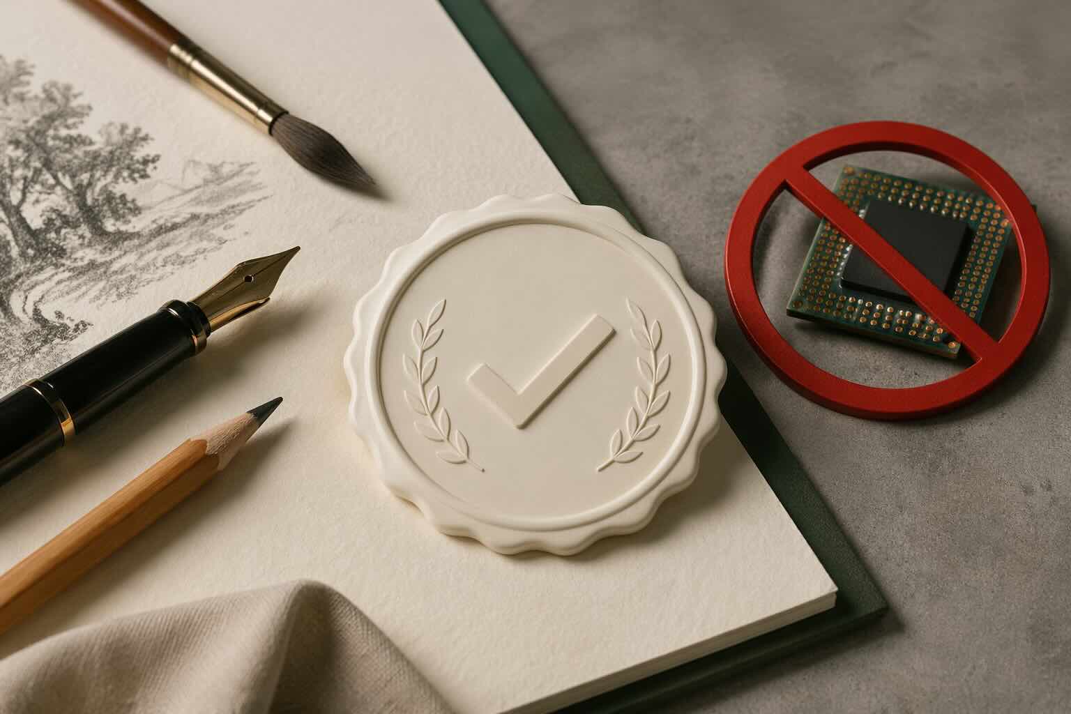 AI Free 标识议题默认配图