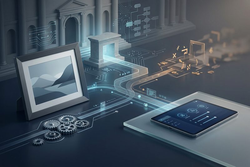 Interfaz remota de marco digital y elegibilidad de patentes de software