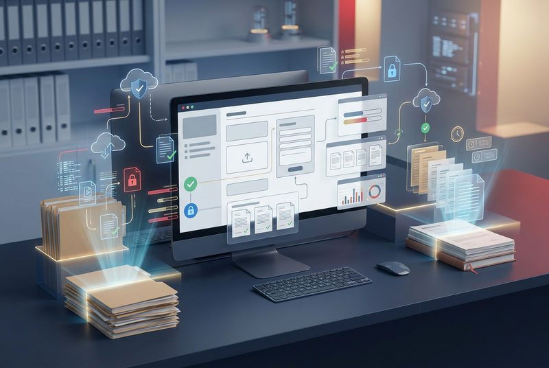 Electronic trademark agency filing and online examination workflow