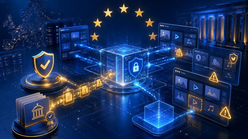 Priority copyright notice workflow between trusted flaggers and online platforms
