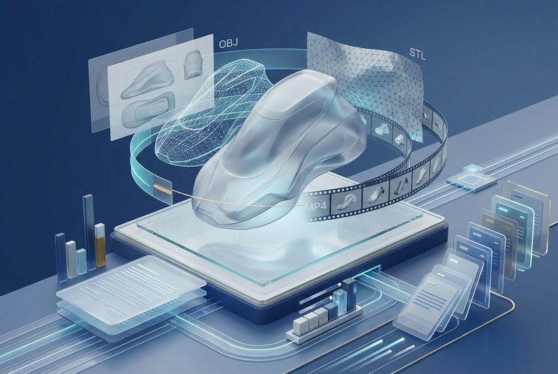 EU digital design filing with 3D and animated file formats