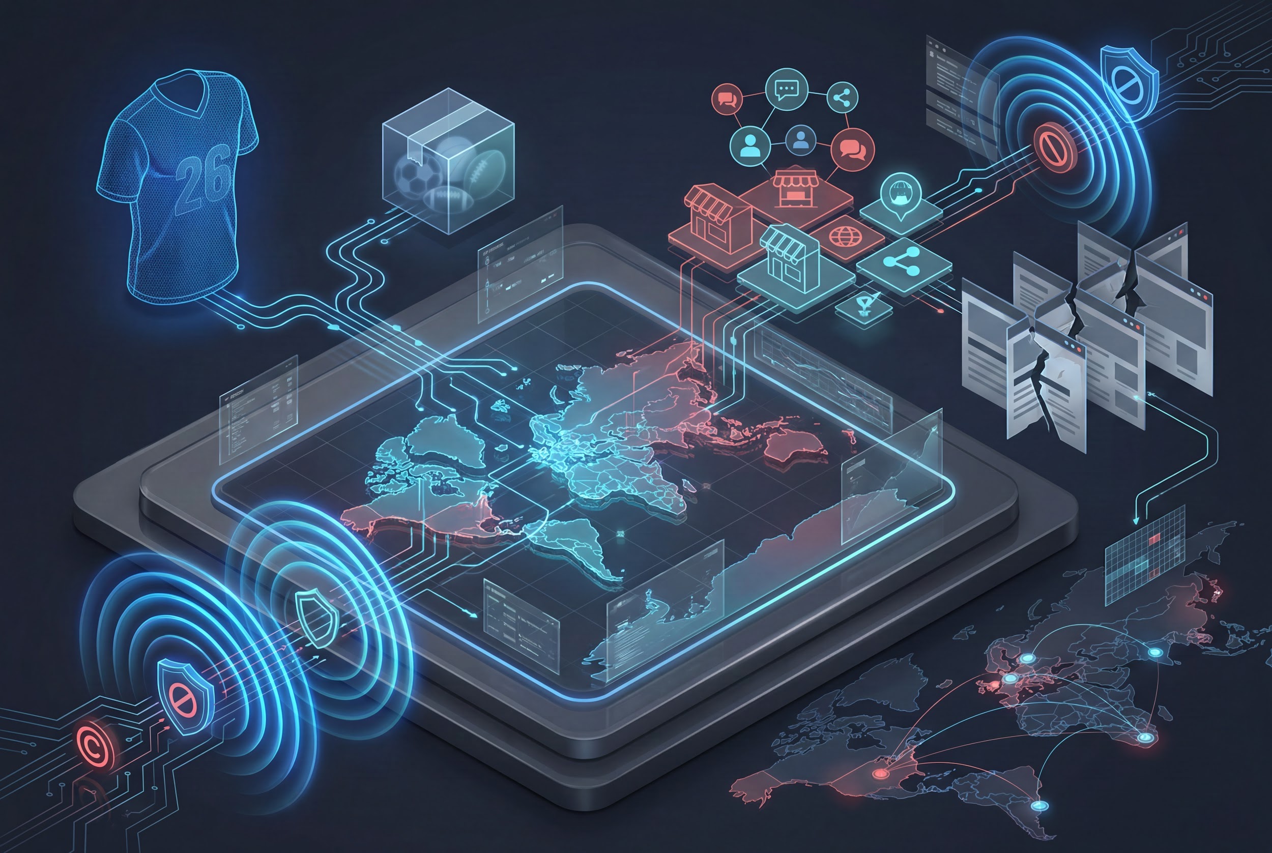 Platform networks and dynamic blocking in World Cup infringement enforcement