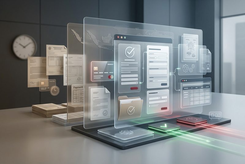 Cambios de tasas de propiedad intelectual y transición de pagos en Indonesia