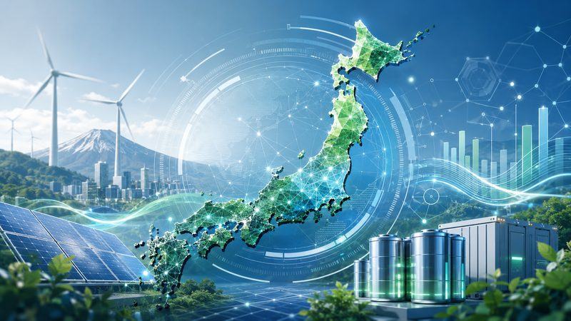 Japanese green-tech patent trends in solar and energy storage