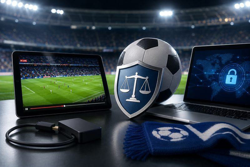 Sports broadcast piracy and domain blocking enforcement
