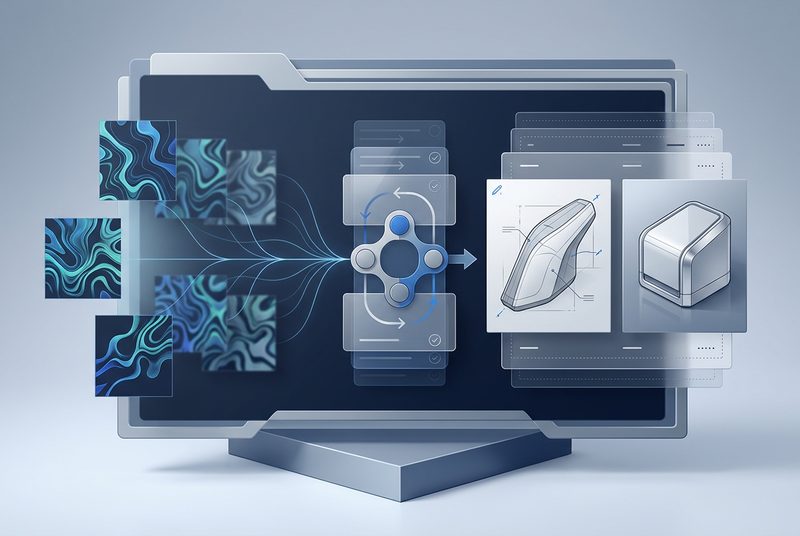 Human design input and audit trail behind AI-assisted filings