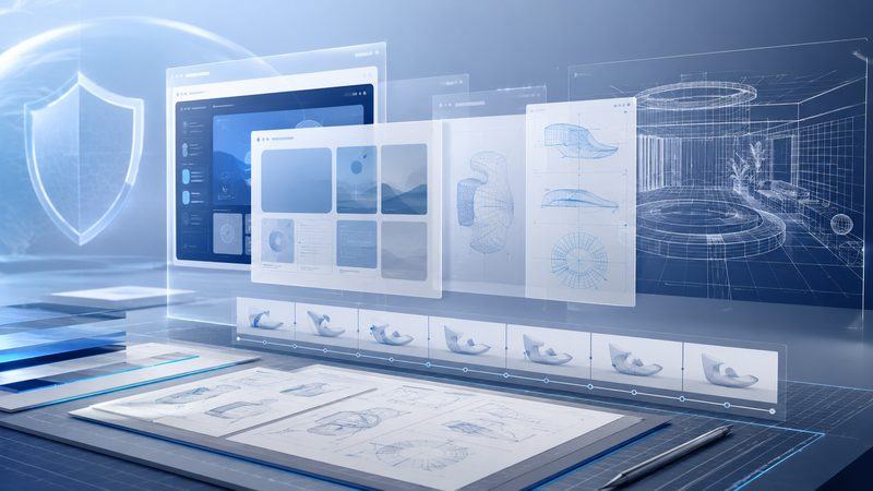 Visual representation standards for UK digital design filings