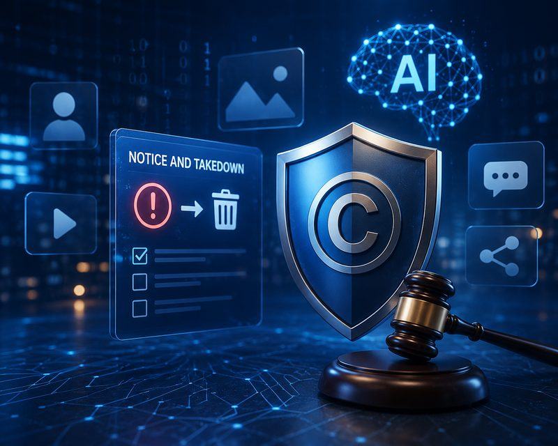 AI platform copyright governance and safe harbour liability