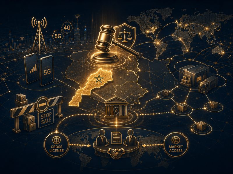 摩洛哥标准必要专利禁令与全球许可谈判
