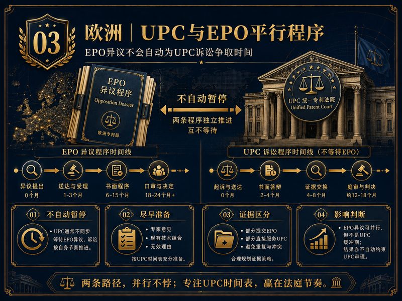 UPC与EPO平行程序