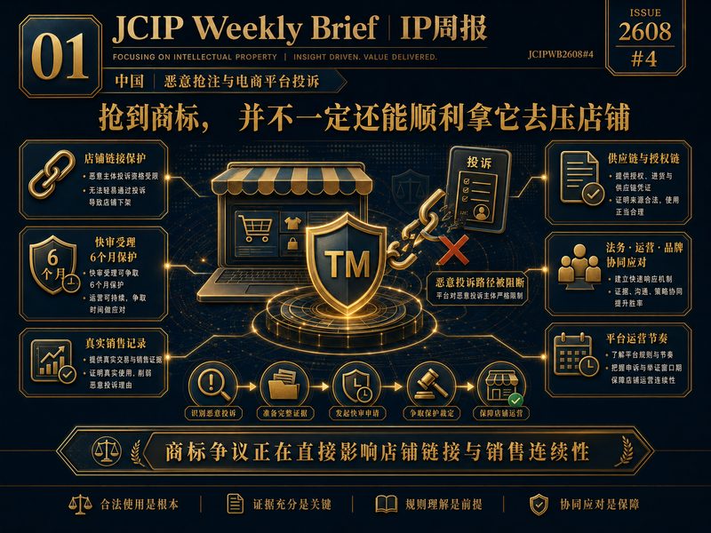 中国恶意商标抢注与电商平台投诉协同治理