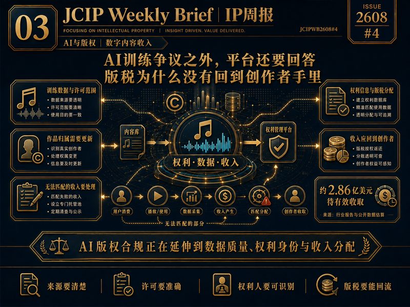AI训练与数字版权版税治理